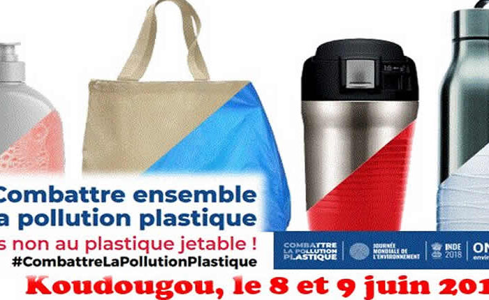 Briser les chaînes de l’esclavage plastique du 8 au 9 juin 2018 à Koudougou