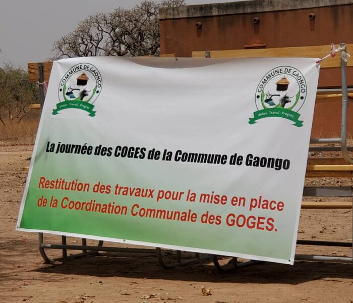 Commune de Gaongo : GRAAD Think tank participe aux activités de promotion des COGES