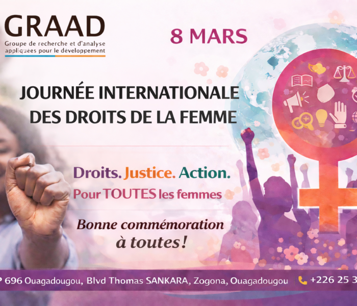 8 MARS : AU-DELÀ DE LA COMMÉMORATION, UN TEMPS DE RÉFLEXION ET D’ENGAGEMENT